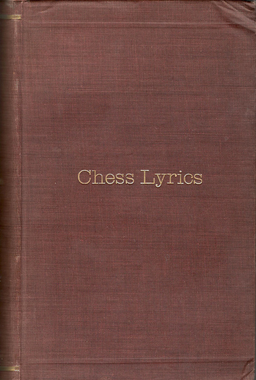 Chess Lyrics A Collection of Chess Problems. by A. F. Mackenzie Good