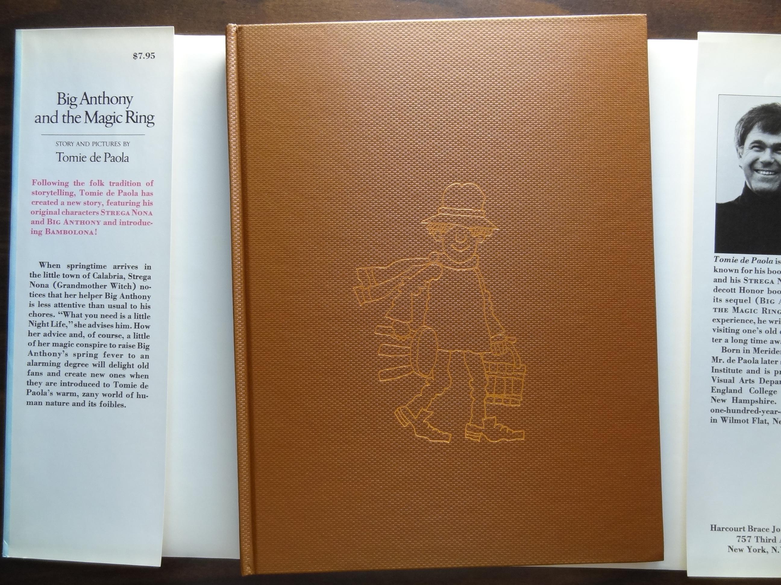 Big Anthony and the Magic Ring by DePaola, Tomie: Fine
