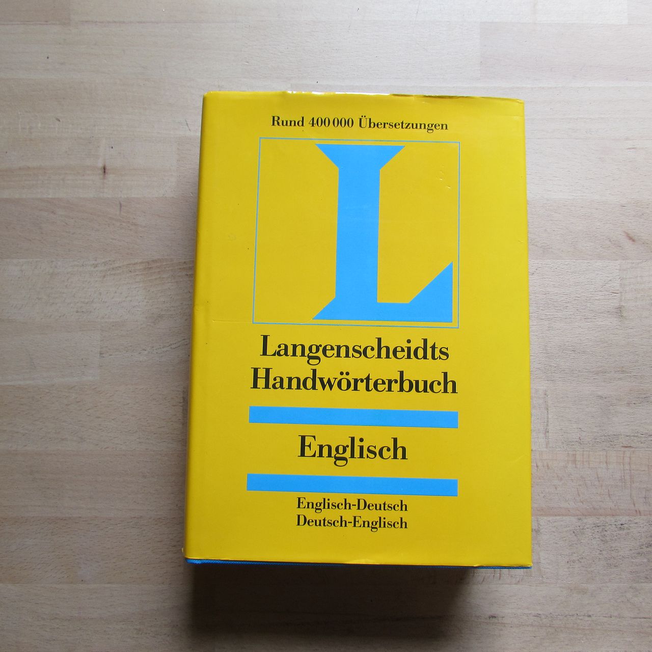 Langenscheidts Handwörterbuch Englisch (Englisch-Deutsch & Deutsch-Englisch) - Messinger, Heinz