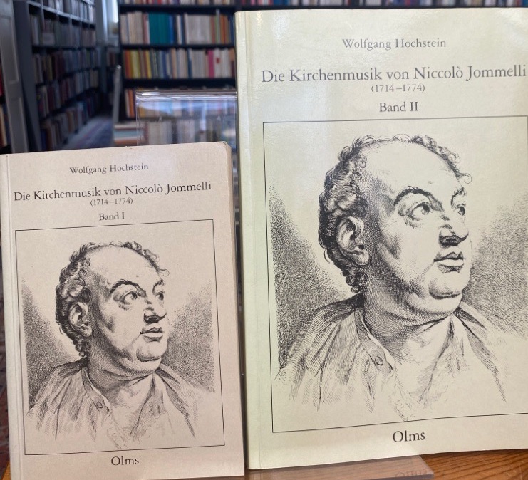 Die Kirchenmusik von Niccolo Jommelli (1714 - 1774) unter besonderer Berücksichtigung der liturgisch gebundenen Kompositionen. 2 Bände. - Hochstein, Wolfgang