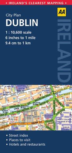 City Plan Dublin (Aa City Plan) - AA Publishing