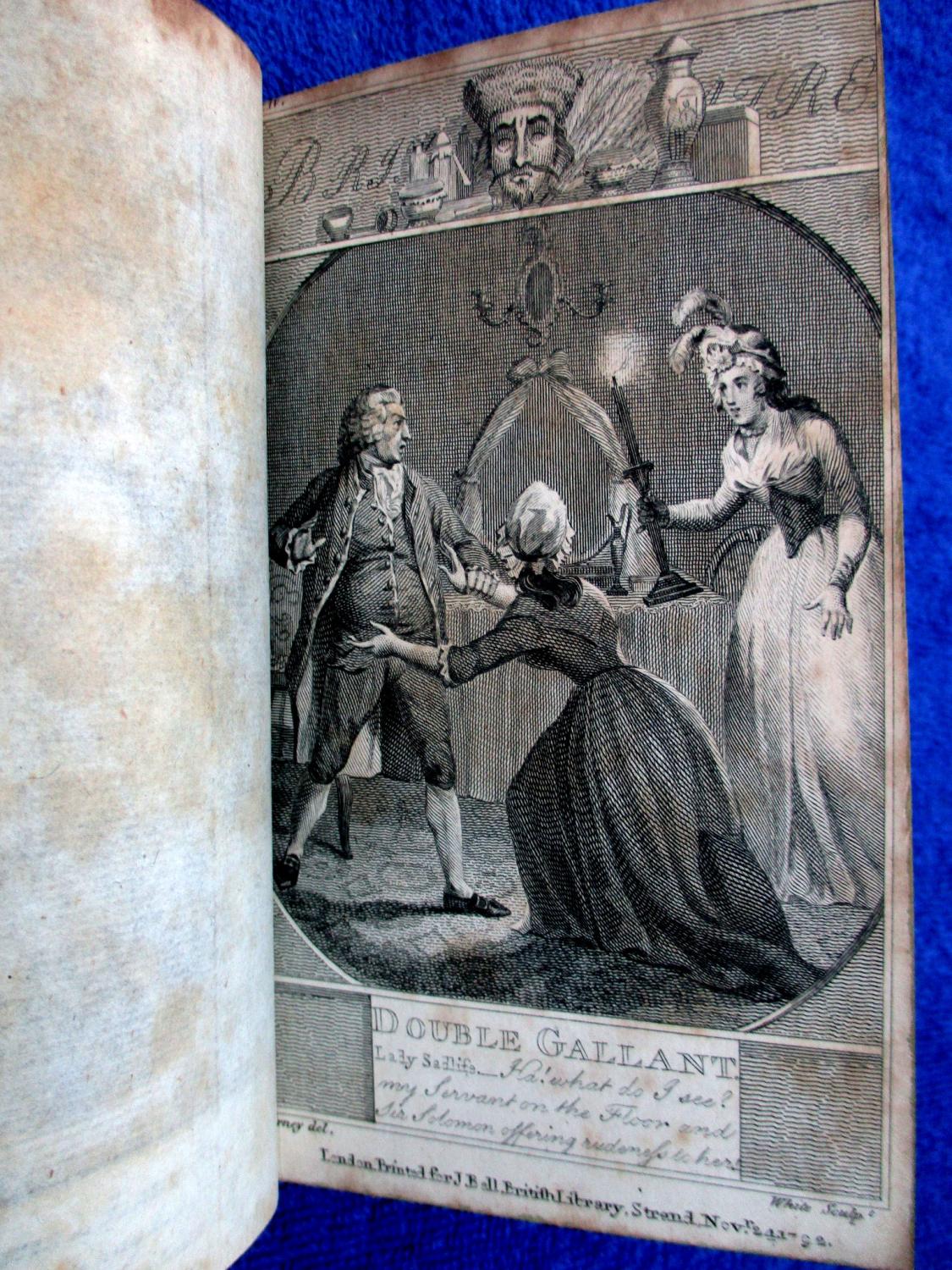 The Double Gallant or, The Sick Lady's Cure. A Comedy. Adapted for Theatrical Representation as performed at the Theatres-Royal, Drury-Lane and Covent-Garden. Regulated from the Prompt-Book. Bell's British Theatre. - Cibber, Colley.