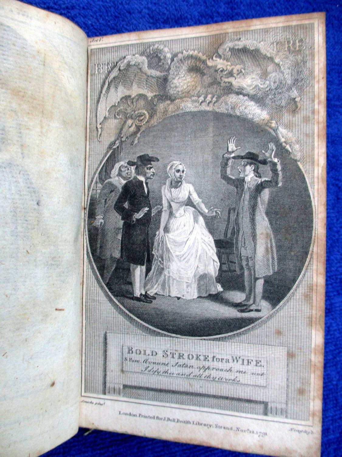 A Bold Stroke for a Wife. A Comedy. Adapted for Theatrical Representation as performed at the Theatres-Royal, Drury-Lane and Covent-Garden. Regulated from the Prompt-Book. Bell's British Theatre. - Centlivre, Mrs.