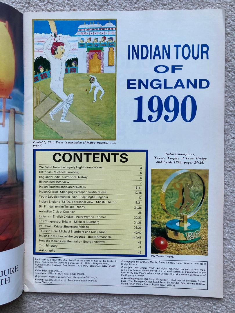 india tour england 1990
