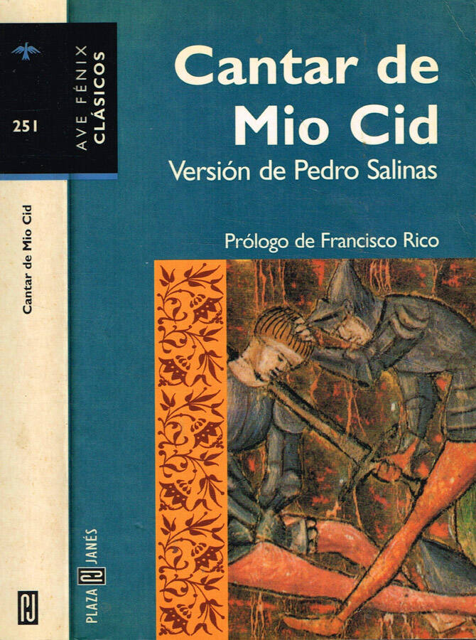 Cantar de Mio Cid - Pedro Salinas, versione di