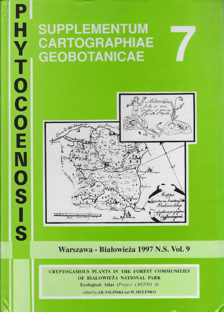 Cryptogamous Plants in the Forest Communities of Bialowieza National ...