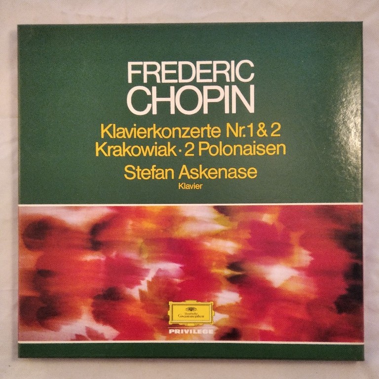Chopin,　Krakowiak　006.　Klavierkonzerte　[Doppel-LP].　gut　Stefan　in　Box.　by　Frederic　Nr.　und　Sehr　Vinyl　PPolonaisen　KULTur-Antiquariat　Askenase::　2539005