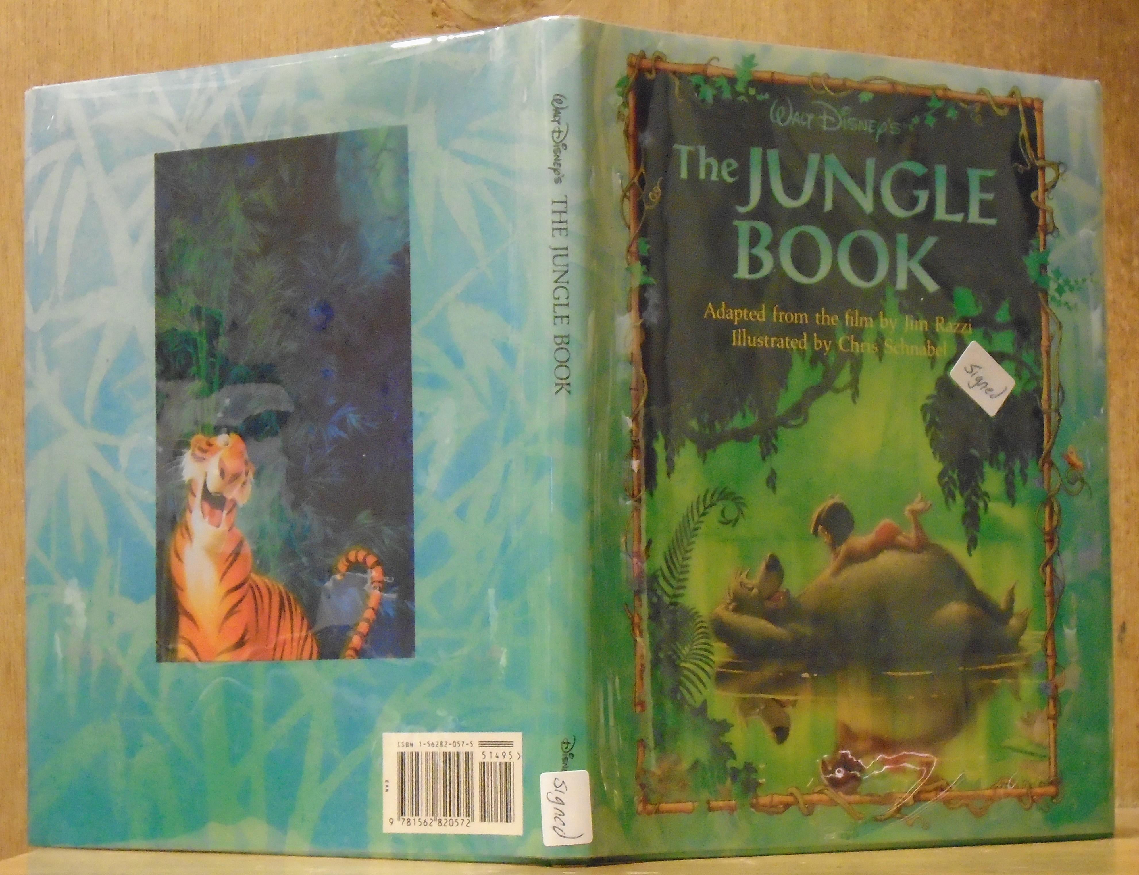 Walt Disney's The Jungle Book (SIGNED by Illustrator) by Adapted from ...