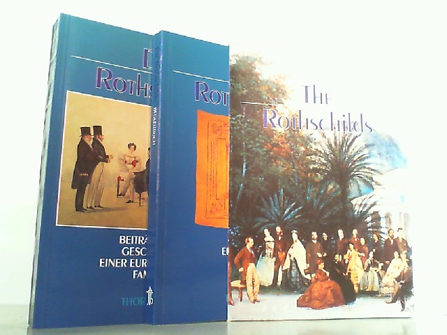 Die Rothschilds. Beiträge zur Geschichte einer europäischen Familie. Hier in 2 Bänden komplett (Begleitbuch/ Essays). - Heuberger, Georg