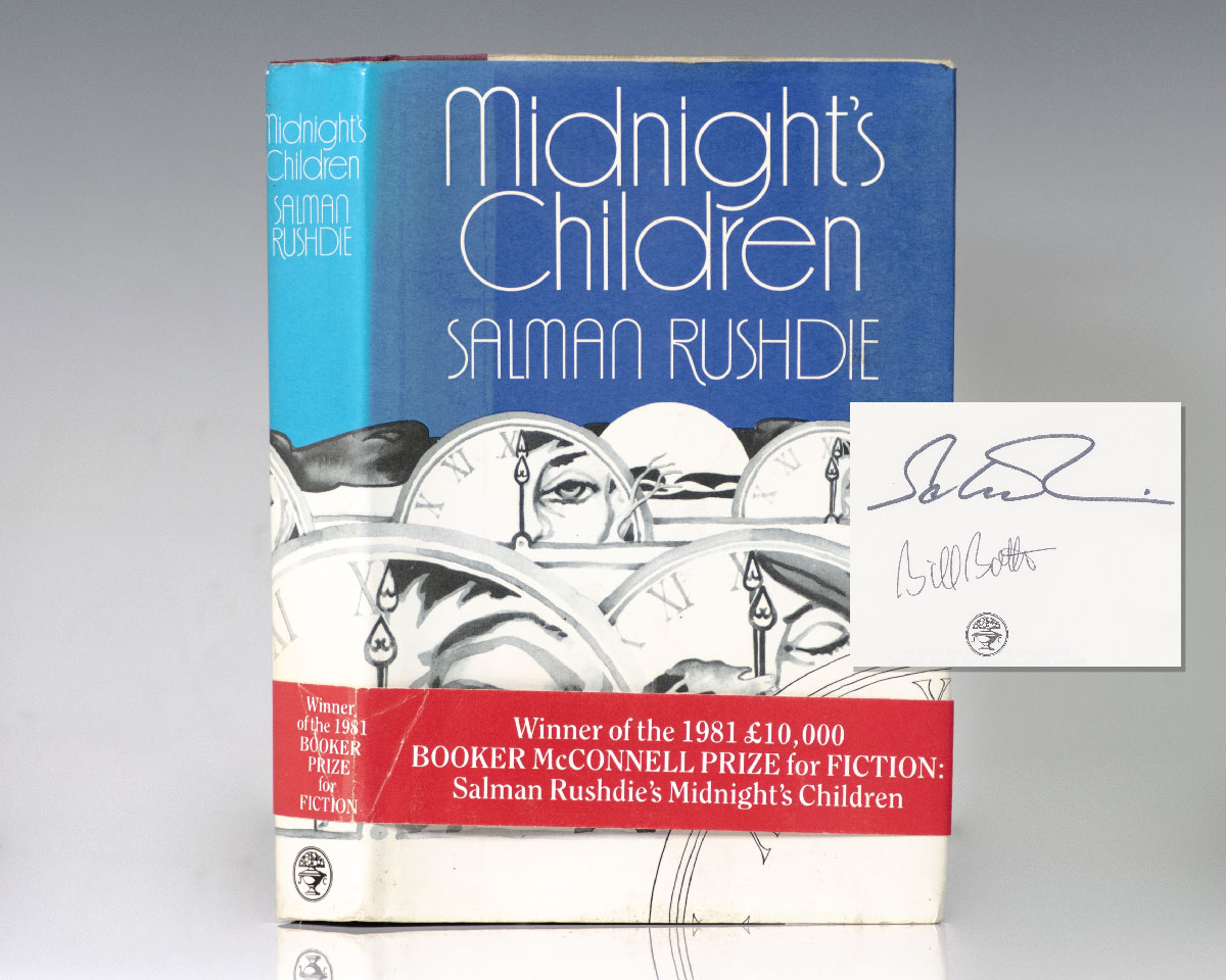 Author(s)　(1981)　Salman:　by　Midnight's　Children.　by　Books　Rushdie,　Rare　Signed　Raptis