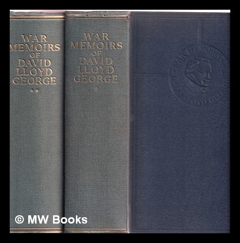 War memoirs of David Lloyd George: vols. 1 and 2 Lloyd George, David (1863-1945) [ ] [Hardcover]