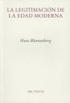 La legitimación de la Edad Moderna - Hans Blumenberg