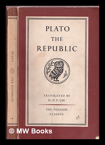 Plato, the Republic by Plato: (1962) First Edition. | MW Books
