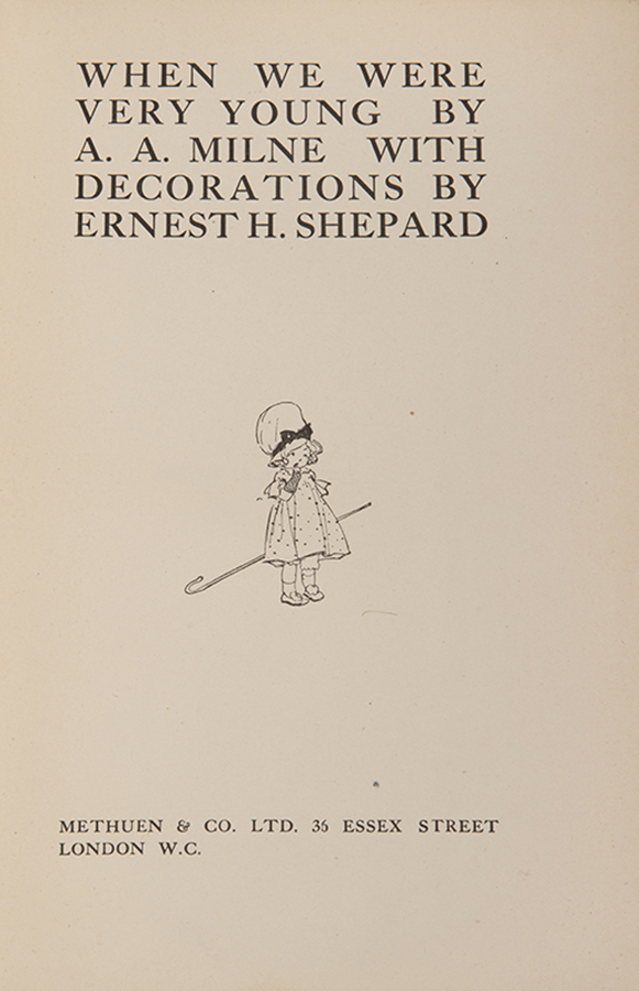 [WinniethePooh Books]. When We Were Very Young; WinniethePooh; Now We Are Six; The House at