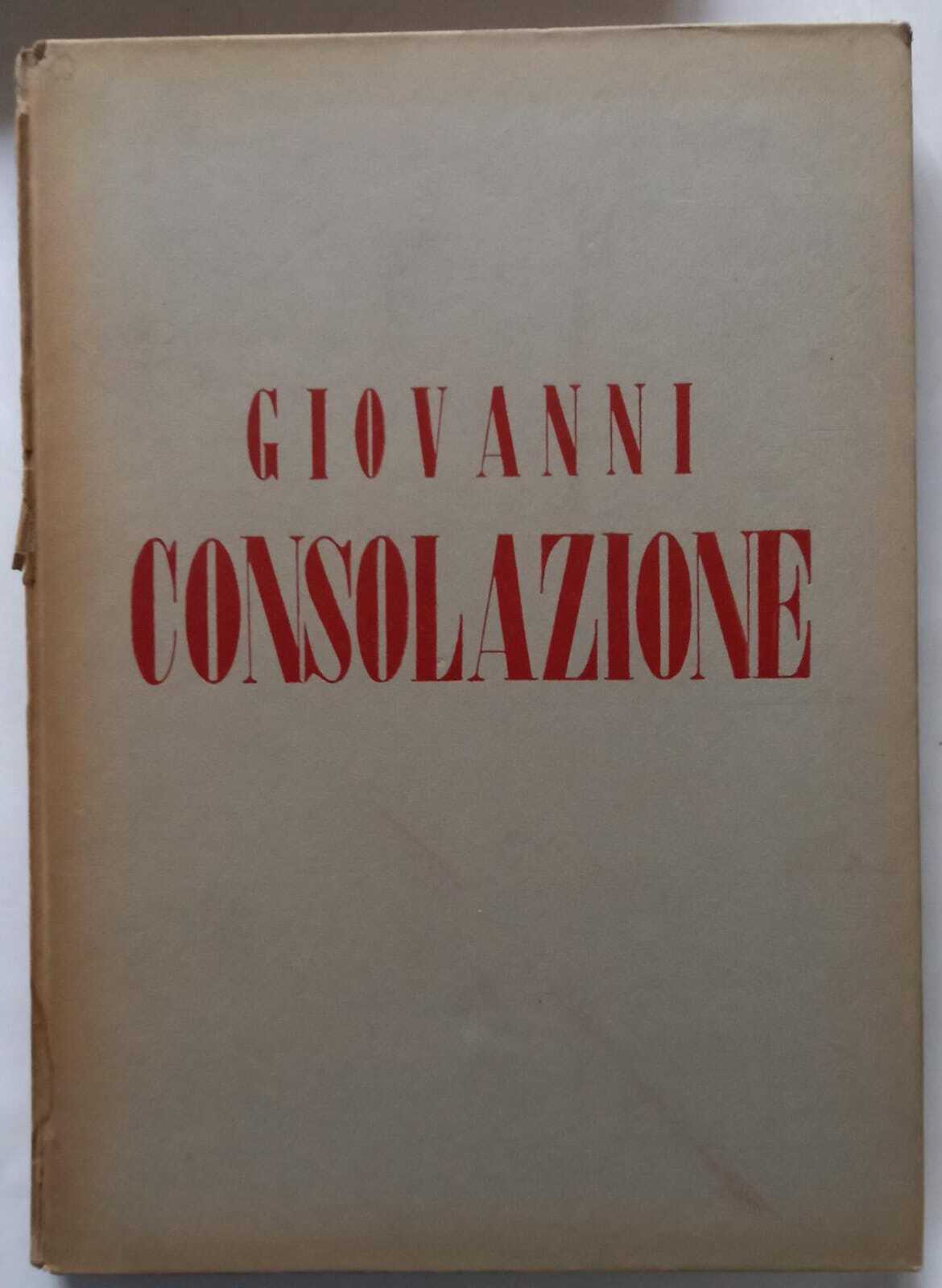 Abebooks Giovanni Consolazione