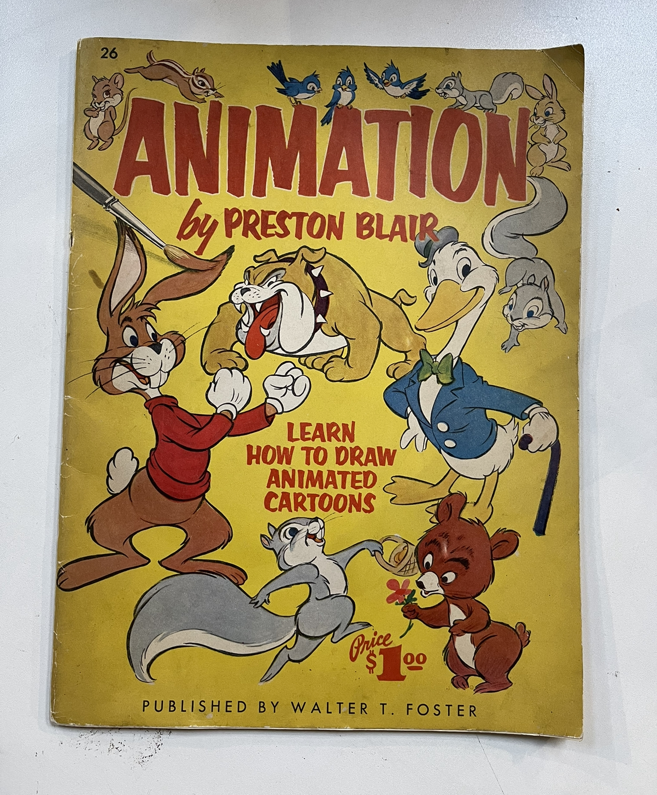 Animation by Preston Blair Illustration (MGM/Warren Foster, 1949 by Preston  Blair: Good Soft cover (1949) 1st Edition | BazaarofBooks