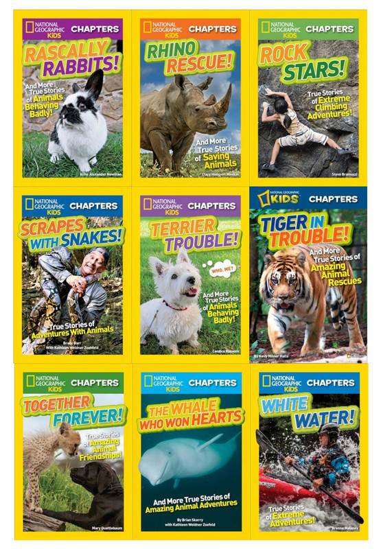 National Geographic Kids Chapters: Rhino Rescue: And More True Stories of  Saving Animals