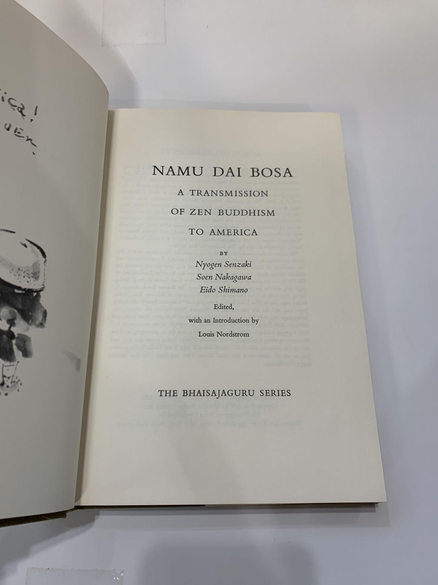 Amazon.com: Namu Dai Bosa: A Transmission of Zen Buddhism to