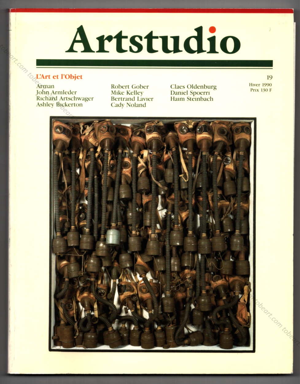 ARTSTUDIO N°19 - L'art et l'objet. [ARMAN, Claes OLDENBURG, Daniel SPOERRI, Richard ARTSCHWAGER, GOBER, John ARMELDER, Bertrand LAVIER, Ashley BICKER