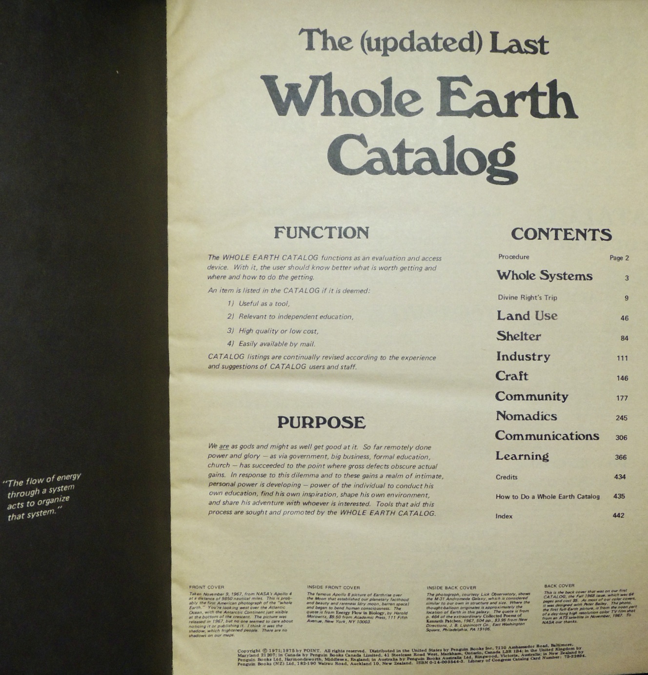 The (updated) Last Whole Earth Catalog by Portola Institute The (updated) Last Whole Earth Catalog by Portola Institute