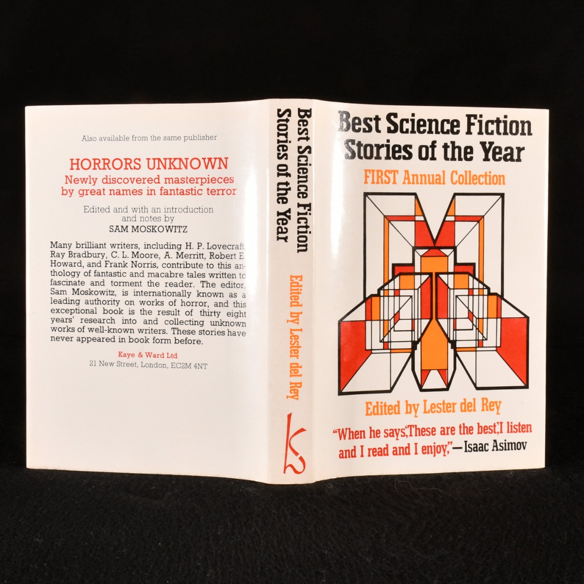 Best Science Fiction Stories of the Year First Annual Collection by