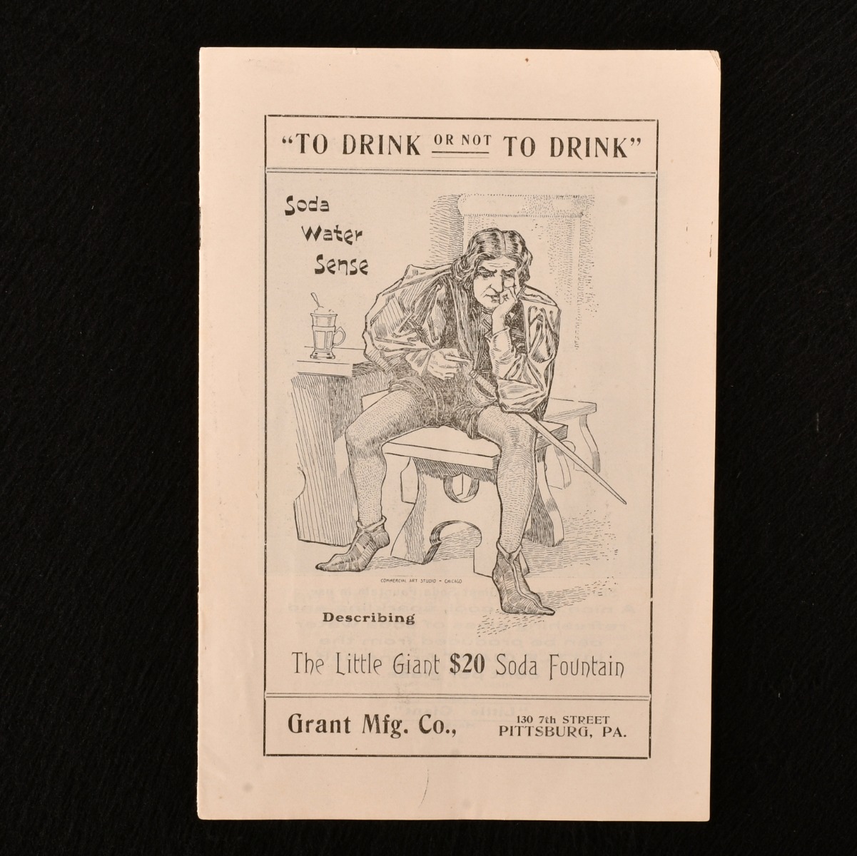 To Drink or Not To Drink Little Giant $20 Soda Fountain Not Stated [Fine] [Softcover]
