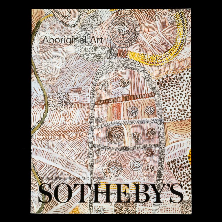 Sotheby's. Aboriginal Art. Melbourne, June 26 and 27, 2000. by