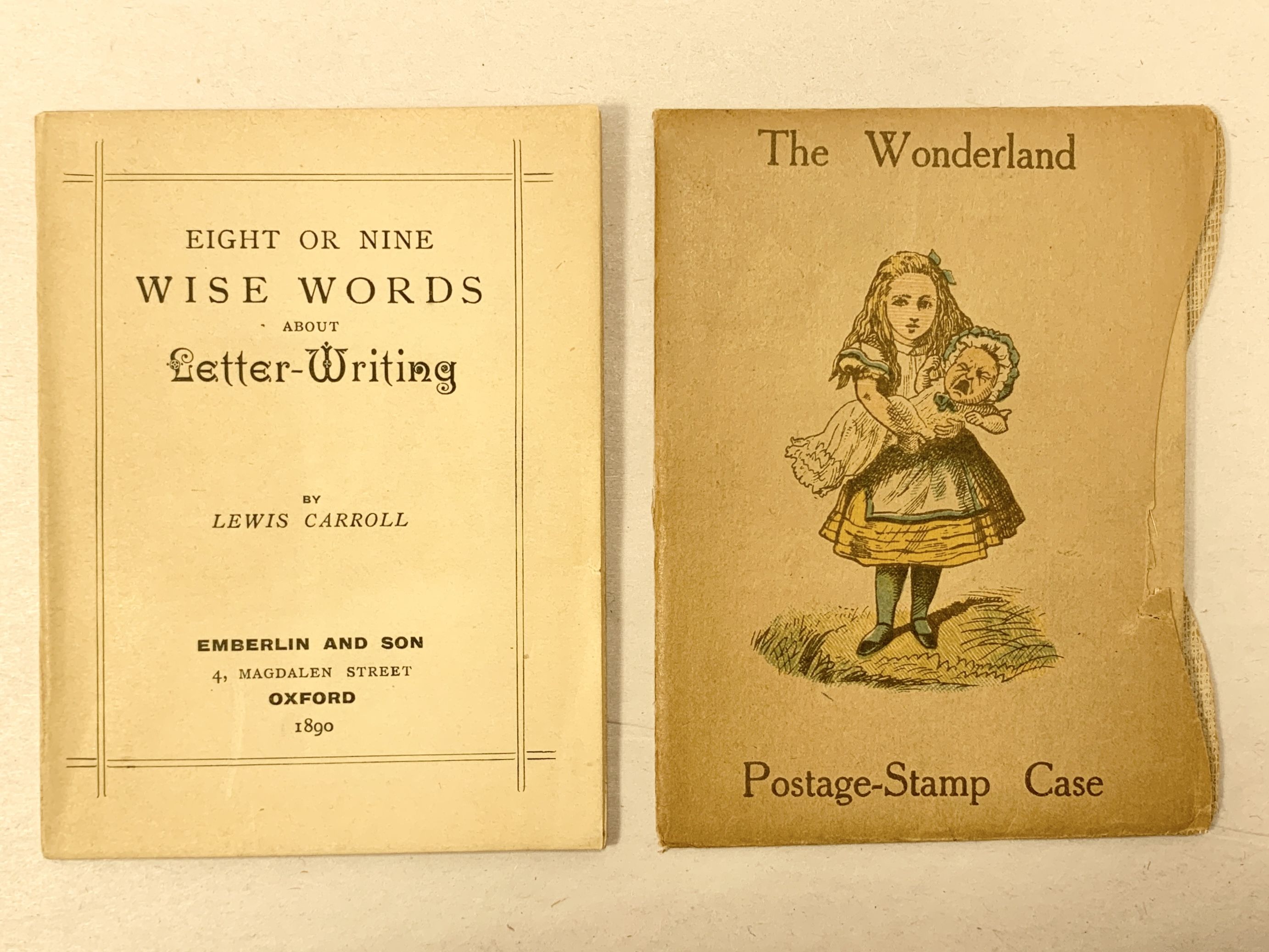 The Wonderland Postage-Stamp Case with Eight or Nine Wise Words About Letter-Writing