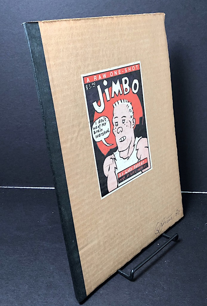 Jimbo A Raw One Shot by Gary Panter (Signed and Dated): As