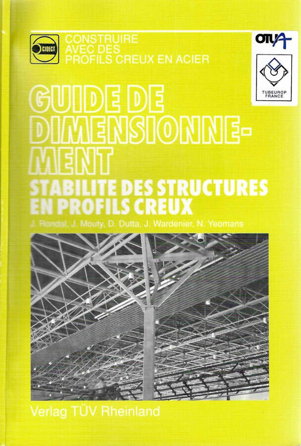 Guide de dimensionnement Stabilite des structures en profils creux - AA. VV.