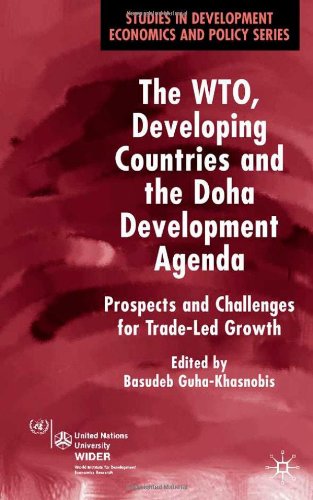 The WTO, Developing Countries and the Doha Development Agenda: Prospects and Challenges for Trade-led Growth (Studies in Development Economics and Policy) [Hardcover ]