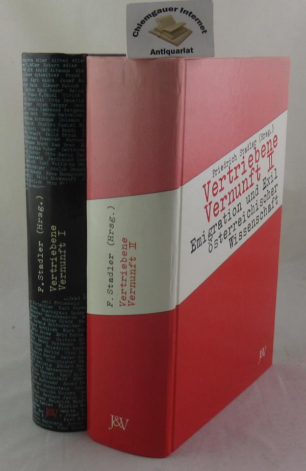 Vertriebene Vernunft. Vertriebene Vernunft I und II. - Emigration und Exil österreichischer Wissenschaft 1930 - 1940 Band II: Internationales Symposium : 19. bis 23. Oktober 1987 in Wien. (1988). Veröffentlichung des Ludwig-Boltzmann-Institutes für Geschichte der Gesellschaftswissenschaften und des Instituts für Wissenschaft und Kunst - Stadler, Friedrich (Hrsg.)