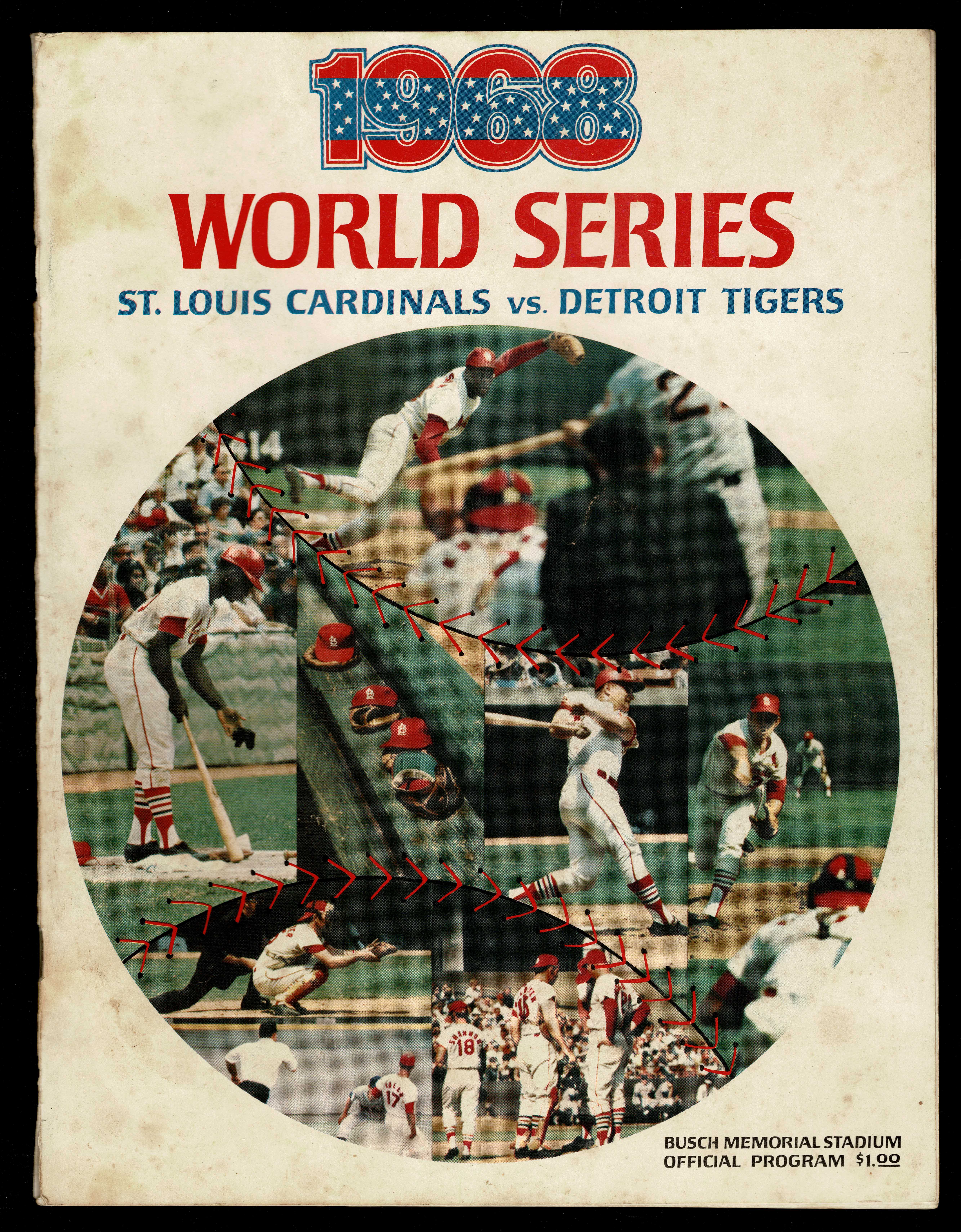 1968 World Series Program - St. Louis