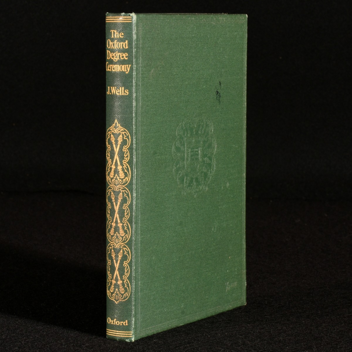 The Oxford Degree Ceremony by J. Wells Near Fine Cloth (1906) First