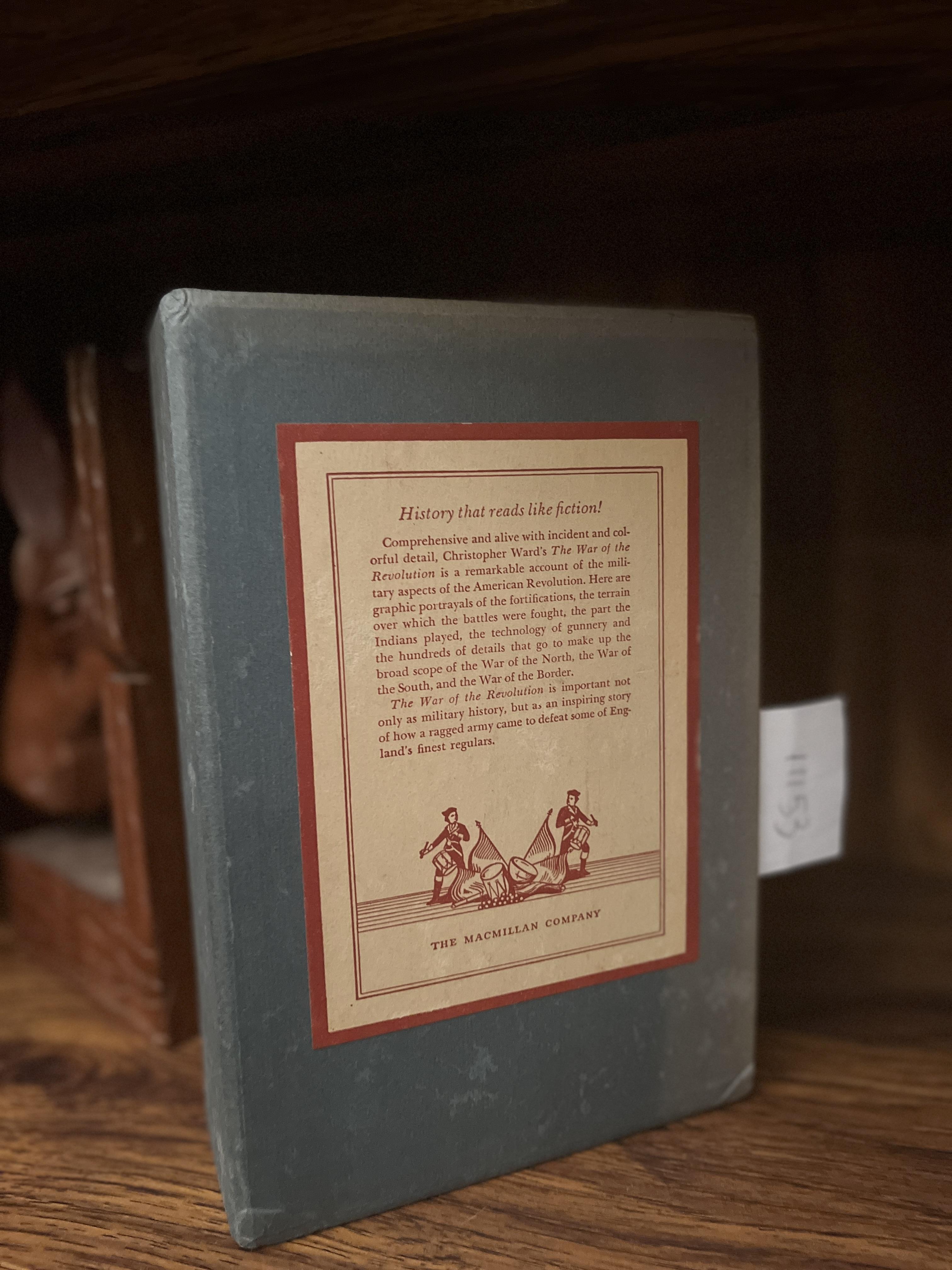 The War of the Revolution [FIRST EDITION Two Volume Set in Slipcase, VINTAGE 1952]] Ward, Christopher; Alden, John Richard (editor) [Fine] [Hardcover