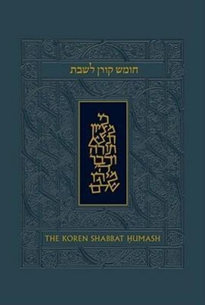 Koren Talpiot Shabbat Humash-FL-Personal Size Nusach Askenaz - G. Ed. Koren