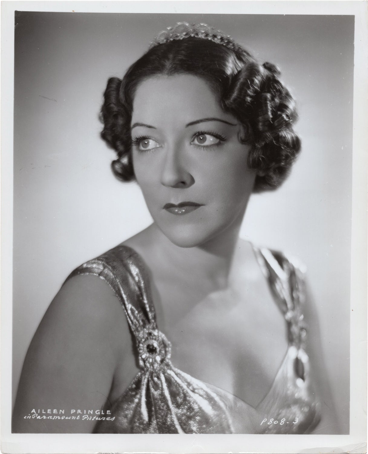 Original photograph of Aileen Pringle, circa 1930s by Aileen Pringle