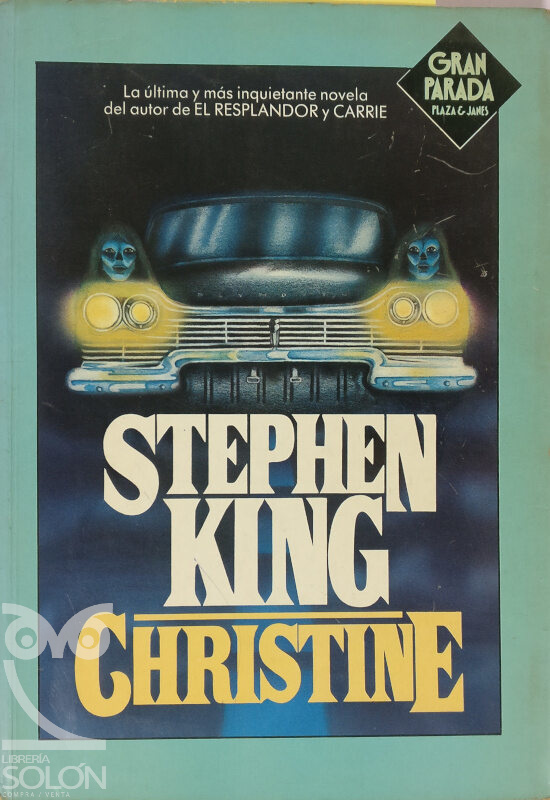 Christine by Stephen King: Bien Tapa Blanda (1983) 1ª Edición ...