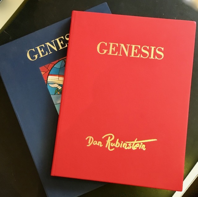 [Signed] [First Edition] Genesis - Glasfenster / Stained-Glass Windows: Misgav Ladach Hospital Jerusalem. Rubinstein, Dan [Used - Fine] [Hardcover]
