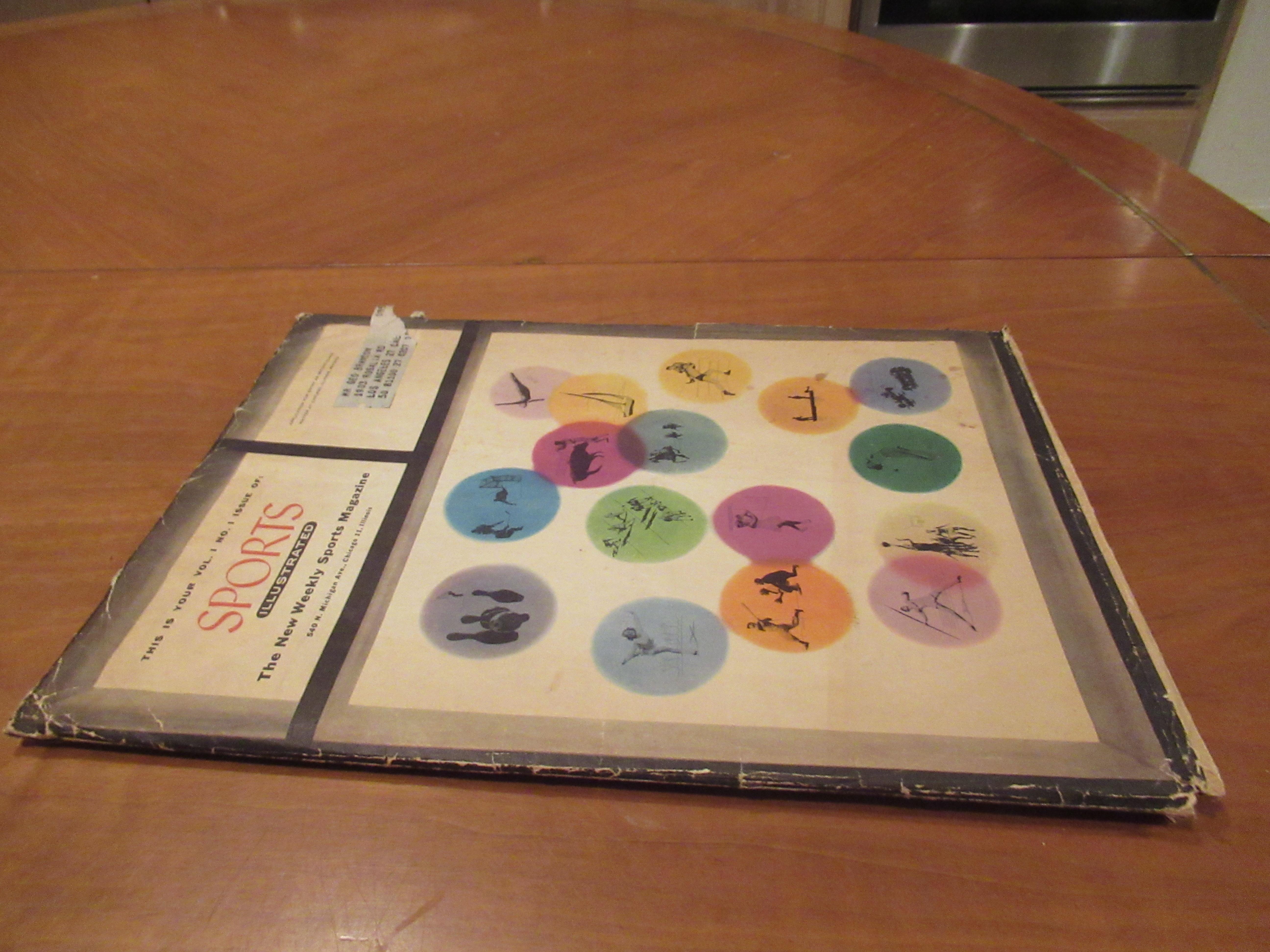 Sports Illustrated, First Issue In Original Illustrated Mailing