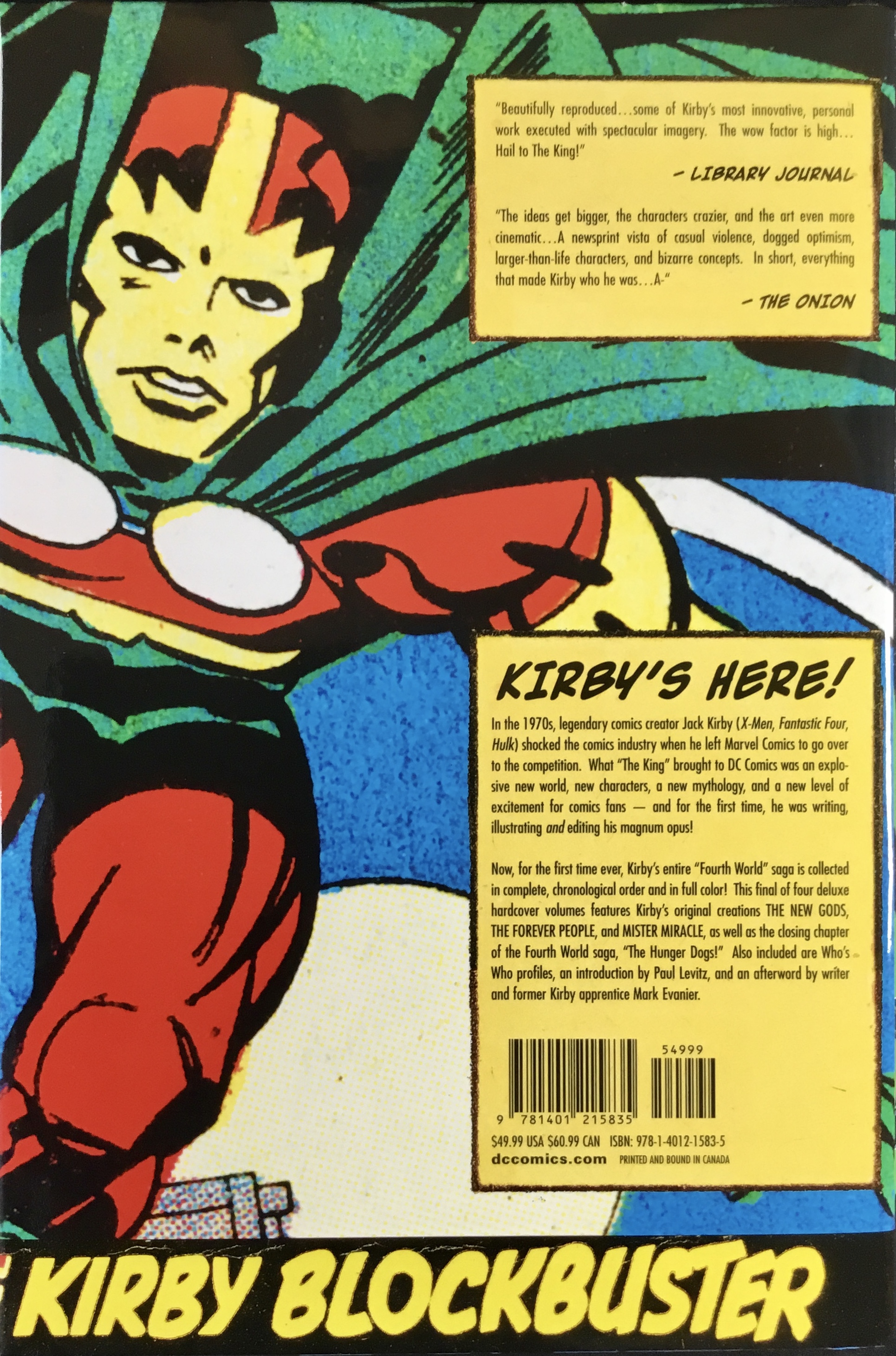 JACK KIRBY'S FOURTH WORLD OMNIBUS Volume Four (4) Hardcover 1st. by KIRBY  JACK (author) : LEVITZ, PAUL (introduction) : EVANIER, MARK (afterword):  (2008) 1st Edition Comic | OUTSIDER ENTERPRISES