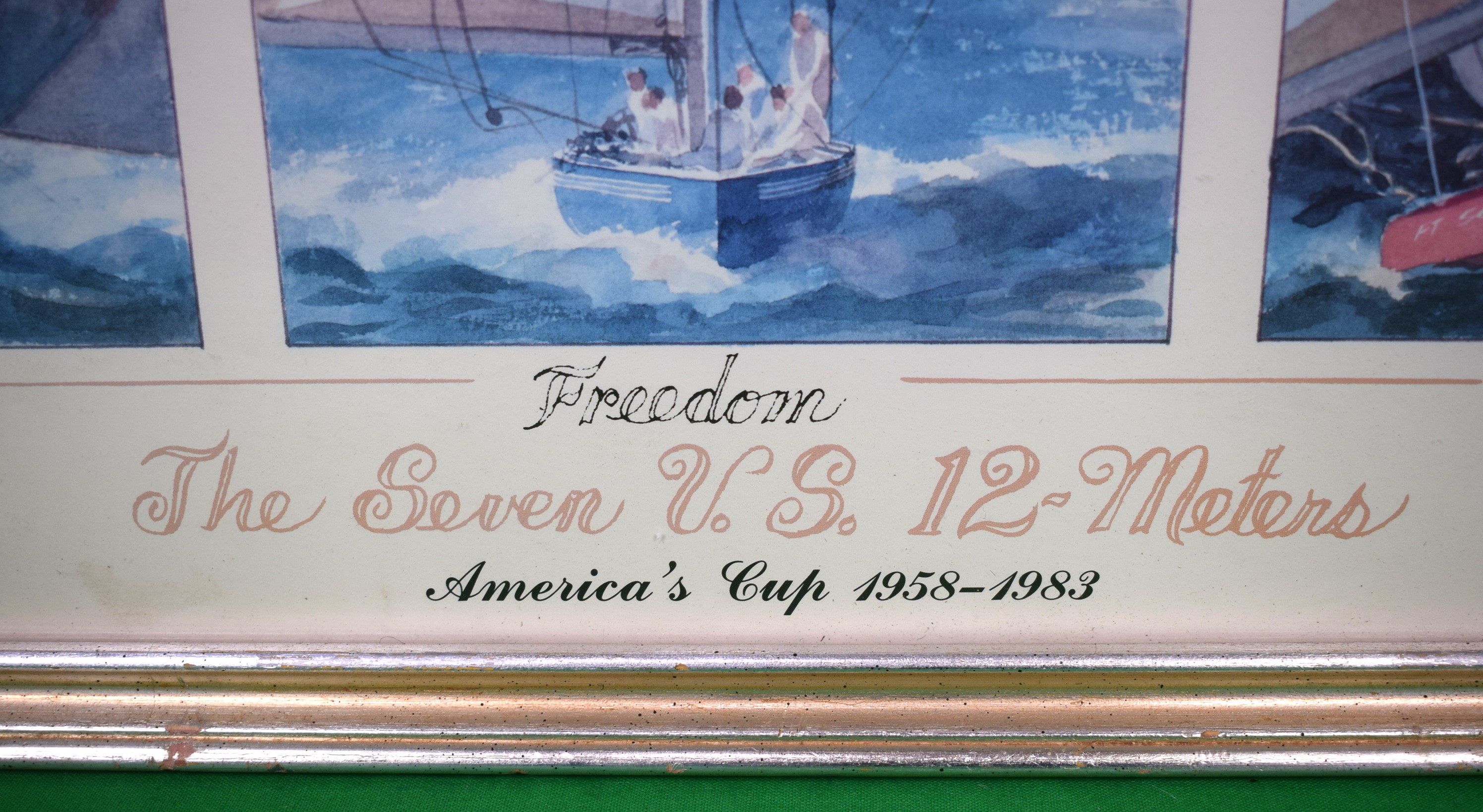 Seven US 12-Meters - America's Cup 1958-1983