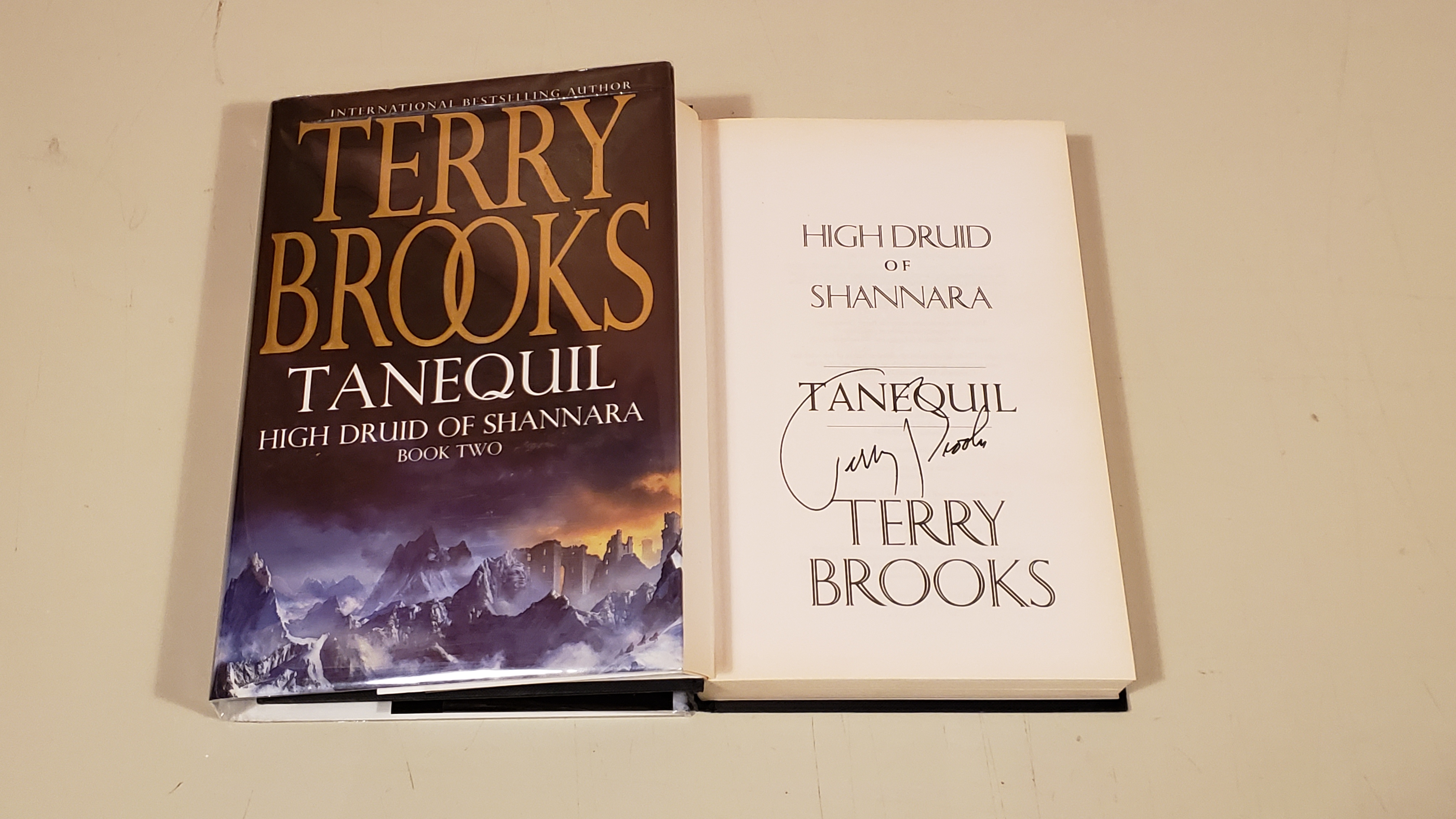 Tanequil Signed by Brooks, Terry Very Good+ Hardcover (2004) 1ST
