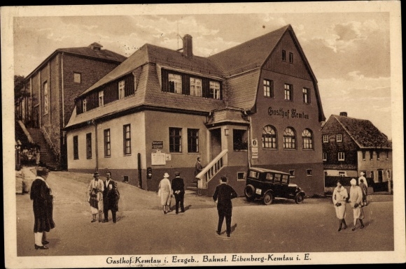 Ansichtskarte / Postkarte Eibenberg Kemtau Burkhardtsdorf im Erzgebirge