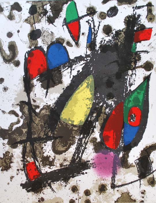 Miro Lithographs Vol 2 Maeght 1975 French Raymond Queneau [As New] [Hardcover]