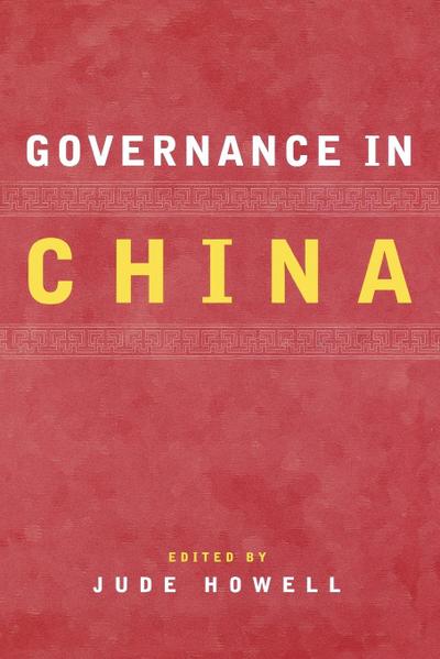 Governance in China - Jude Howell