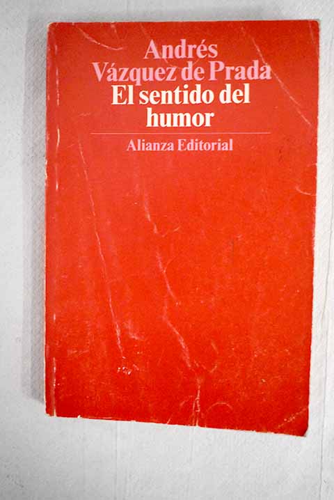 El sentido del humor - Vázquez de Prada, Andrés