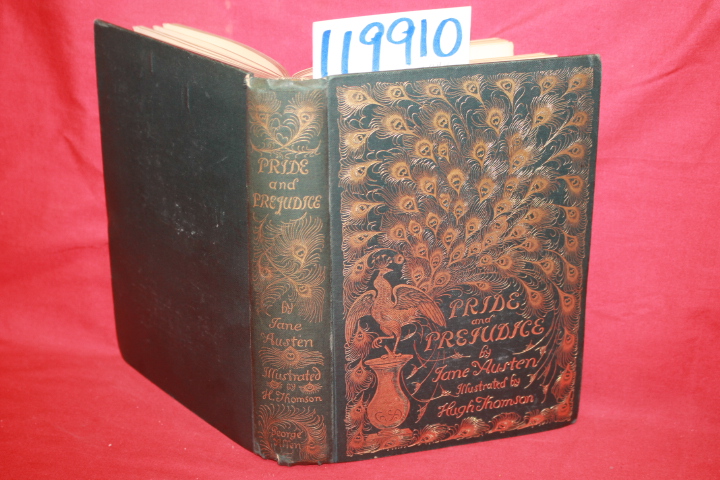 Peacock Edition) Pride & Prejudice by Jane Austen 1813 Book Wallet –