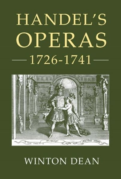 Handel's Operas, 1726-1741 - Dean, Winton