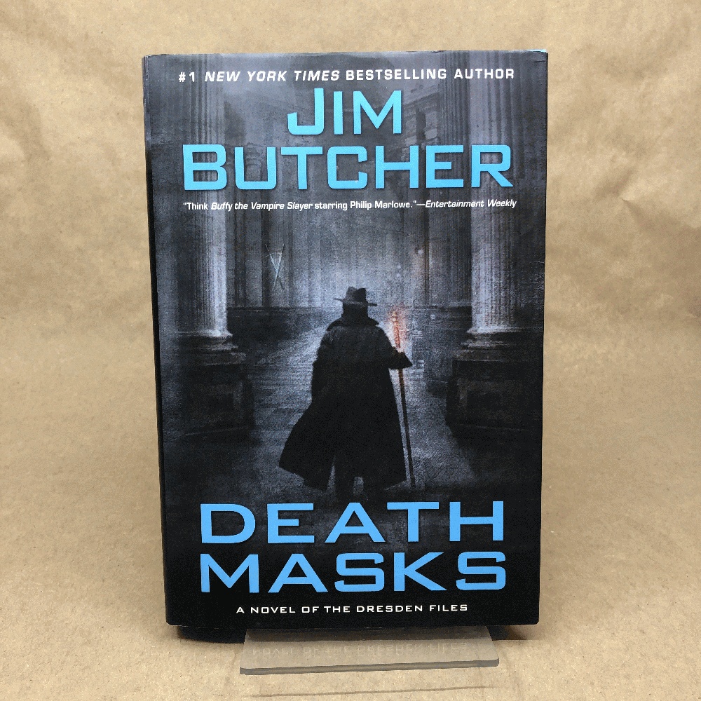 Death Masks (Dresden Files) by Butcher, Jim: Very Good (2009) First Edition., Signed by | The Bookman & The Lady